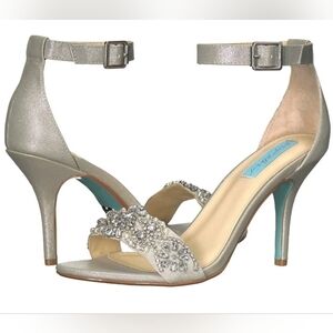 Betsey Johnson Wedding Bridal Shoes 8.5 NEW!
